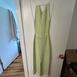 Free people midi tank sweater dress